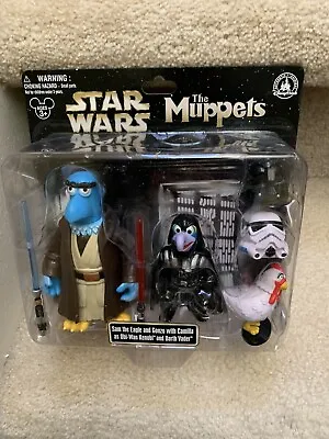 Disney Star Tours The Muppets Gonzo Darth Vader Sam The Eagle Obi Wan NONMINT • $65.99