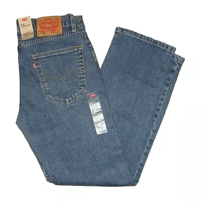 Levi's Men's 514 Jeans 30x30 Stonewash Straight Fit Stretch New With Tags • $29.99