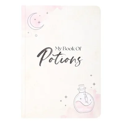  Pink Water Coloured Design My Book Of Potions A5 Notebook • £14