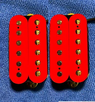 Direct Mount EVH Wolfgang Humbucker Covers With Alnico 2 Magnets 6 Colors USA • $22.32