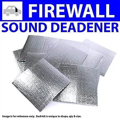 Heat & Sound Deadener Big Rig Semis Firewall Kit 9432Cm2 Insulation Hot Rod V8 • $19.95