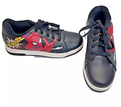 HEELYS Marvel Spider-Man Skate Shoes HES10496 Black White Mens Size 8 • $26