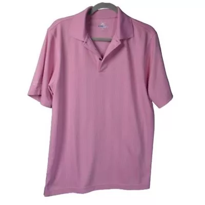 Mens MIZUNO Pink Polo Drylite Golf Shirt Sacramento Size: S • $15