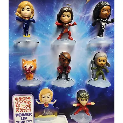 Hot! McDonald’s 2023  Marvel Studio The Marvels Set Of 8 NEW Free Ship In USA • $17.98
