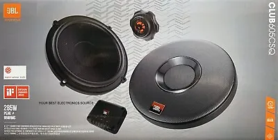 NEW JBL CLUB605CSQ 6.5  2-Way Component Car Stereo Speakers - 1 Pair 6-1/2  • $169