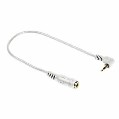 Cable Adapter 2.5mm Jack Plug To 3.5mm Jack Socket 24K Gold Plated • £8.42