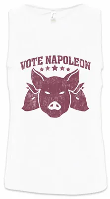 Vote Napoleon Men Tank Top Animal Animals Pig Pigs Farm Symbol Sign Logo For • £21.59