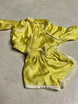 Vintage MY FRIEND Mandy Yellow Skate Outfit #231 Skating Outfit  Fisher Price • $15.95