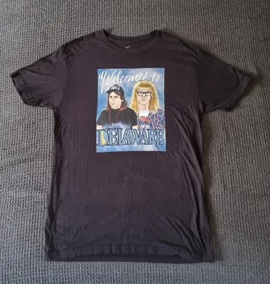 Wayne's World Movie T-Shirt - Vintage Retro Style - Welcome To Delaware Garth  • $12.87