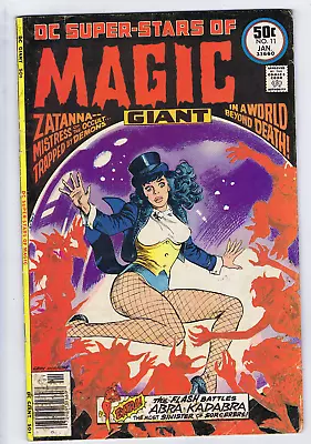 DC Super-Stars #11 DC Pub 1977 Zatanna Mistress Of The Occult ! • $20