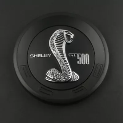 Black Decklid Badge 5.9'' INCH Round Panel Trunk Emblem For Mustang SHELBY GT500 • $27.95