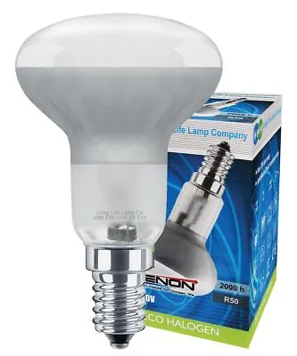 £13.09 • Buy E14 Edison Ses Light Bulb R50 Reflector Halogen Energy Saving 60 Watt Pack Of 10