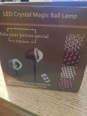 £2 • Buy UV LED Magic Ball Stage Light Lighting Strobe Effect Disco Party Remote Lamp UK
