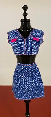Vintage Barbie 1996 ☆ FASHION FAVOURITES ☆ Denim Shorts & Top Outfit #68000-94 • $16.50
