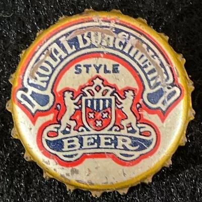 Royal Bohemian Cork Lined Cone Top Beer Can Bottle Cap Duluth Minnesota Crown Mn • $3.99