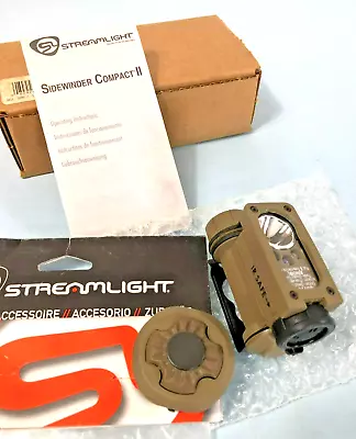 Streamlight Sidewinder Compact II Military LED Headlamp / Helmet  - White R/B/IR • $55.45