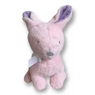 Baby Dumpling Pink Plush Bunny Rabbit Wind Up Musical Baby Toy Stuffed Animal • $17.85