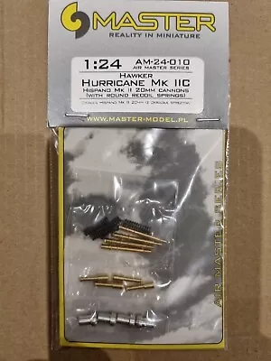 1:24 Hurricane Mk IIC Hispano Mk II 20mm Cannons AM-24-010 Master • £13.99