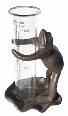 Frog Rain Gauge - Ideal For Patio And Garden - Makes A Great Present • £18.99