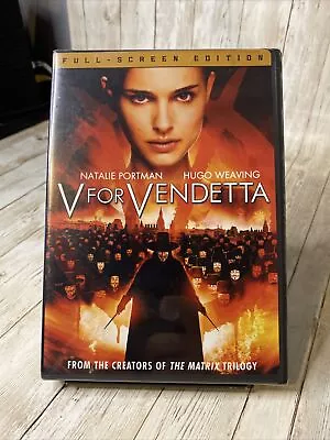 V For Vendetta (DVD 2006 Fullscreen) NEW • $4.99