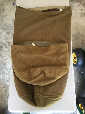 WWII 10th Mountain Bag Foot Pile Lined Camp Hale Ski 85th 86th 87th RARE! 1942 • $499.99