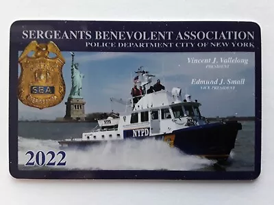 1 New Vintage  2022 Sba  Pba   Sergeants  Card   • $29.95