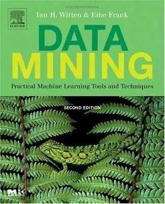 Data Mining: Practical Machine Learning Tools - 9780120884070 Witten Paperback • $6.01
