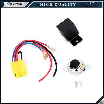 Air Horn Wiring Kit  With Horn Button Switch For Motorcycle Boat Car Marine Horn • $9.73