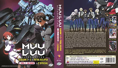 DVD Muv Luv Alternative Season 1+2+Total Eclipse (Vol.1-50End+2SP) English Subs • $30.59