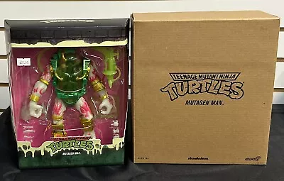 Super7 Exclusive TMNT Ultimates Glow In The Dark Mutagen Man 7  Action Figure • $15