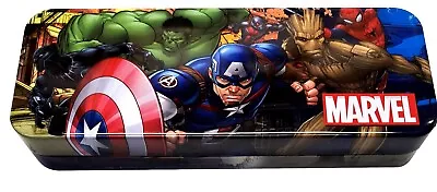 Avengers - Metal Tin Case Pencil Box Storage - V4 • $11.99