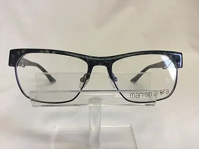 New Manish Arora Eyeglasses Sunglasses MNO L08 Ladies Plastic Metal Black Gray • $25.95