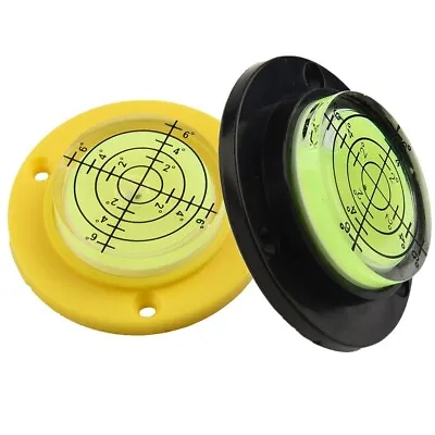 Camera Level Adjustment Bubble Level 50mm Bulls Eye Circular Spirit Level • £5.28