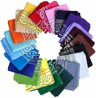 Paisley Bandana Mouth Protection  Headband Head Wear Wrap Band Scarf Neck Hair • £1.65