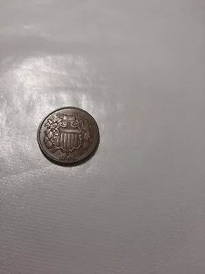 1867 2 Cent Piece F+ • $3.25