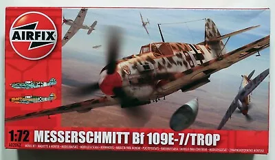 SEALED Airfix A02062 1/72 Messerschmitt Bf-109E7/Trop German WW2 Fighter • $8.95