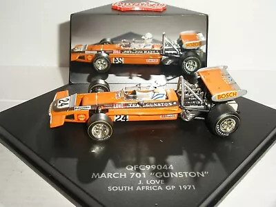 £11.99 • Buy 1/43 Quartzo - QFC99044 March 701 Gunston South African GP 1971