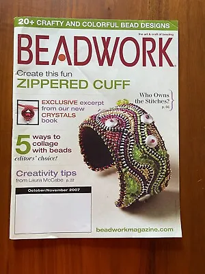 Beadwork Magazine October/November 2007 - Back Issue Jewelry Making Interweave • $6.99