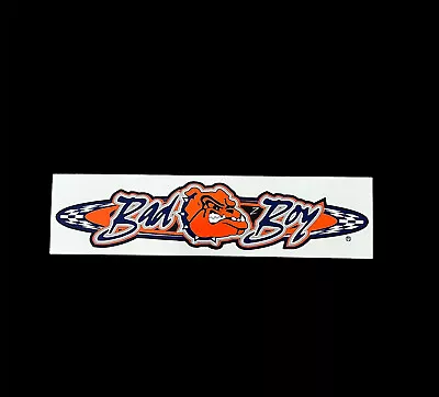 10” Large OEM New Bad Boy Mowers  Mow With An Attitude  Sticker Decal￼ • $10