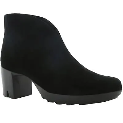 Munro Robynette Black Suede Ankle Bootie/Boots New Size 8N • $49.95