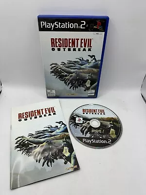 Resident Evil Outbreak | PS2 | PlayStation | With Manual | Sent Tracked • $34.95