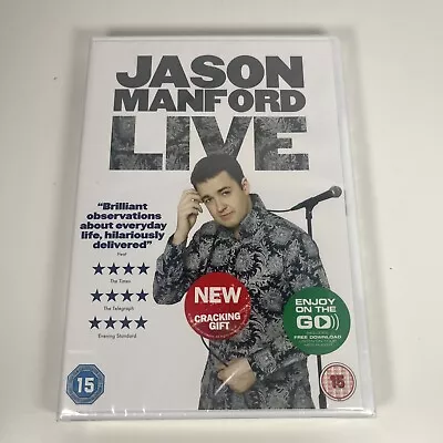 Jason Manford Live (DVD 2011) New And Sealed- Free Delivery • £2.49