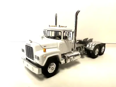 Dcp First Gear 1/64 Scale  R Model Mack Day Cab White Custom Deck Plate Added • $69