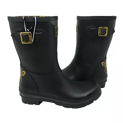 Joules Women's Molly Welly Rain Boot (Size 8) • $84