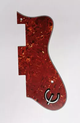 Guitar Parts For US Epiphone ES335 Dot Guitar Pickguard & E Logo  Red Tortoise • $8.11