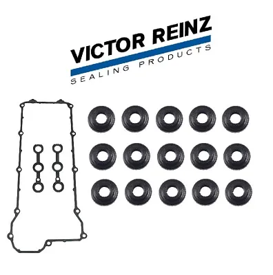 For BMW Valve Cover Gasket Set+Nut Seals E34 E36 325i 325is 525i M3 REINZ OEM • $49.99