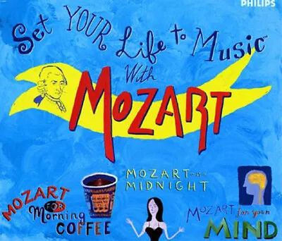 Set Your Life To Music With Mozart - 3 CD Box Set - SEALED - Classical Music • $24.45