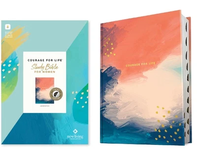 NLT Courage For Life Study Bible For Women Filament Edition By Courage For Life • $99.49