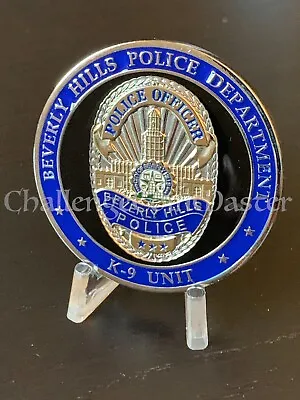 D47 Beverly Hills Police Department K9 Unit Challenge Coin • $29.99