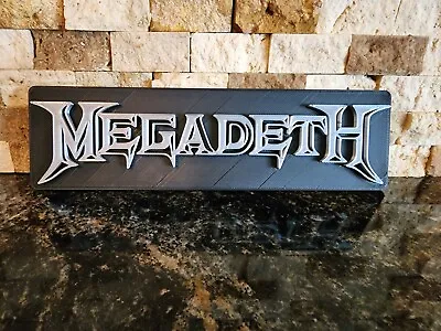 Megadeth Heavy Metal Band 3D Display • $12